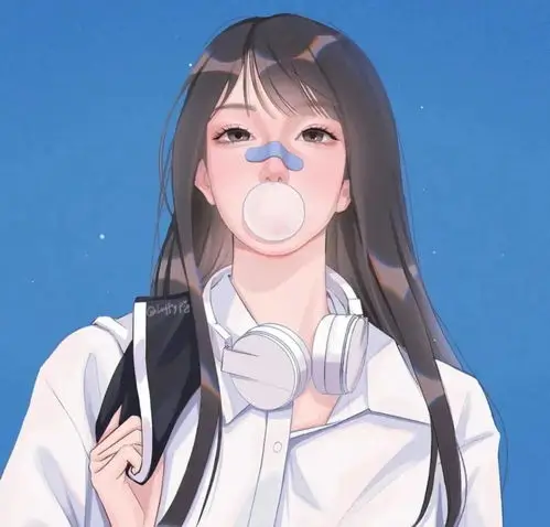 清新少女动漫头像